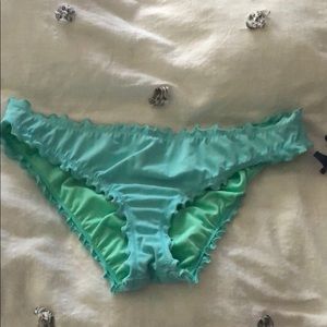 turquoise bathing suit bottoms